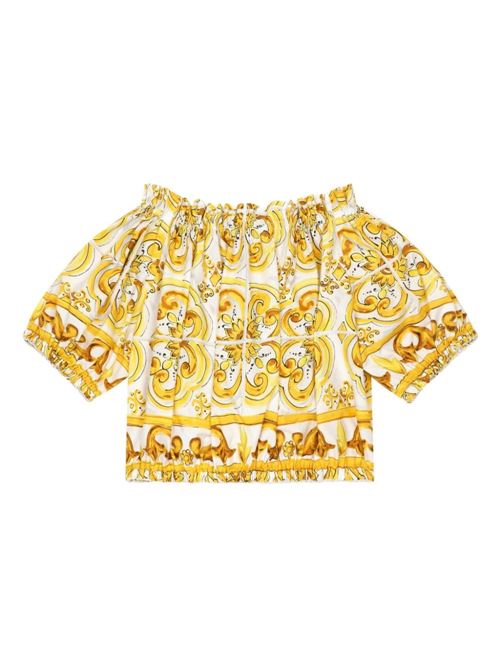 Top bambina maioliche Dolce & Gabbana Kids | L55S67G7EY3H03TN